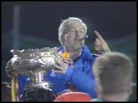 League Cup Winners 1993 - Nigel Best with the trophy