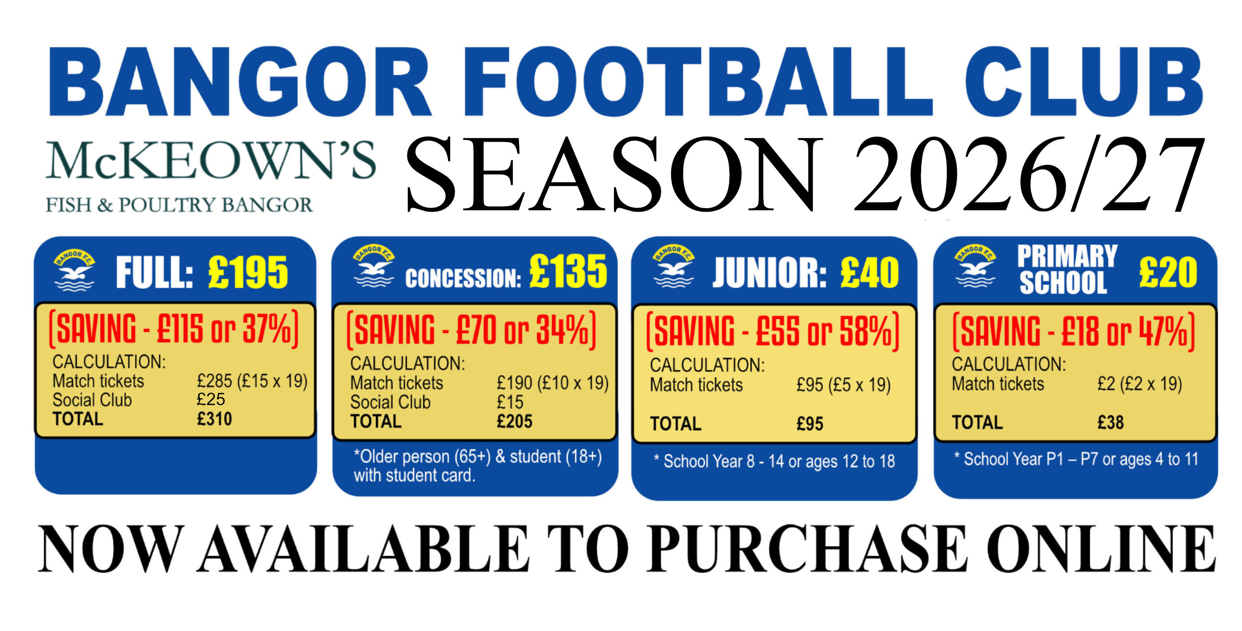 Season Tickets